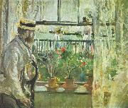 Berthe Morisot Eugene Manet on the Isle of Wight china oil painting reproduction